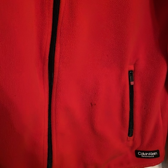 Calvin Klein fleece zip up L - Picture 5 of 11
